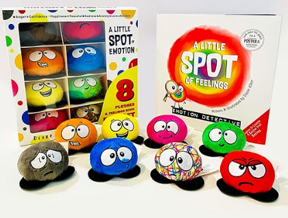A Little SPOT of Emotion 8 Plush Toys with Feelings Book Box Set