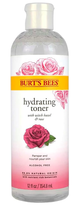 Burts Bees Calming Toner - Witch Hazel and Rose Unisex 12 oz